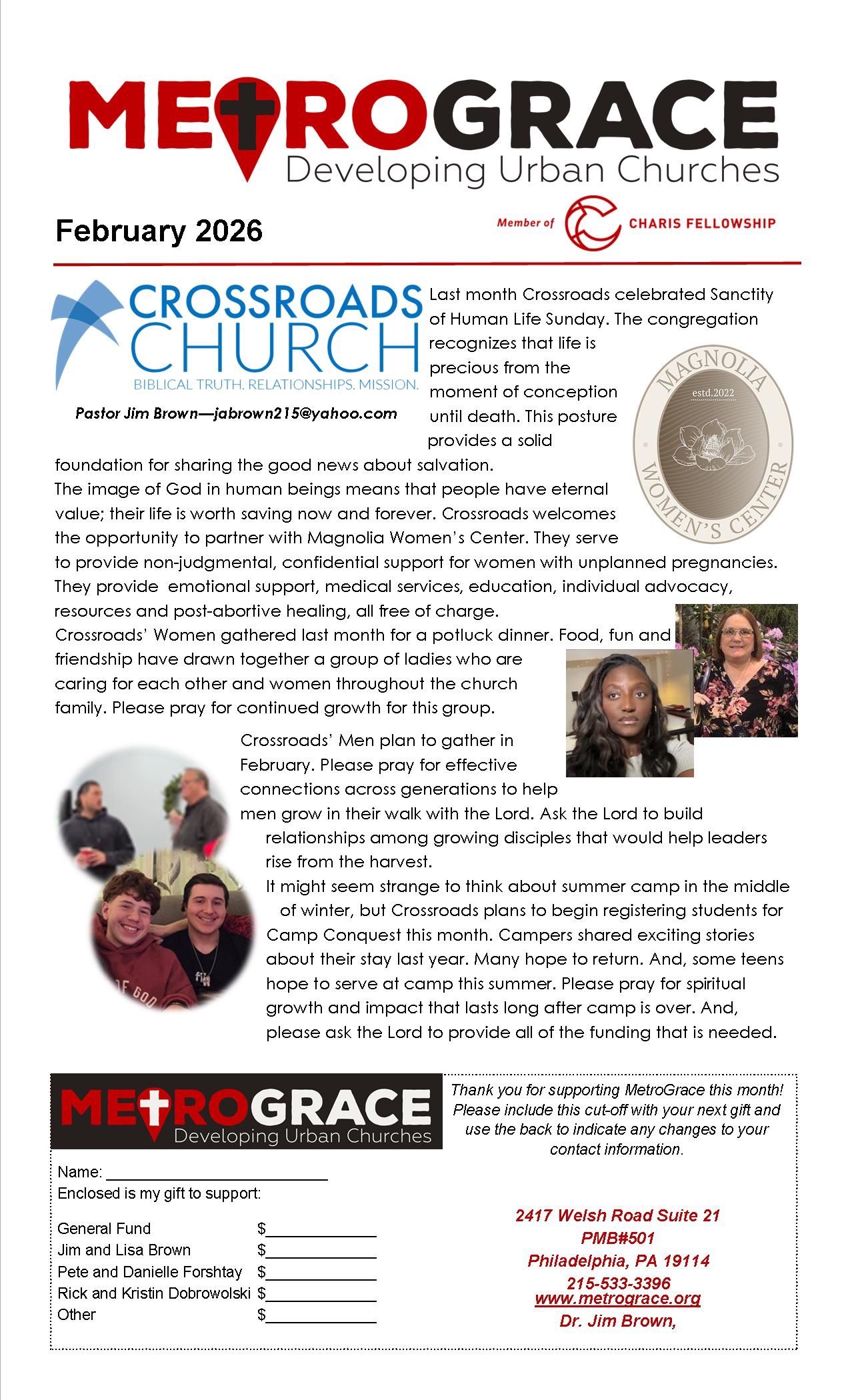 February 2026 Newsletter